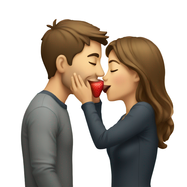 genmoji：女人舔男人