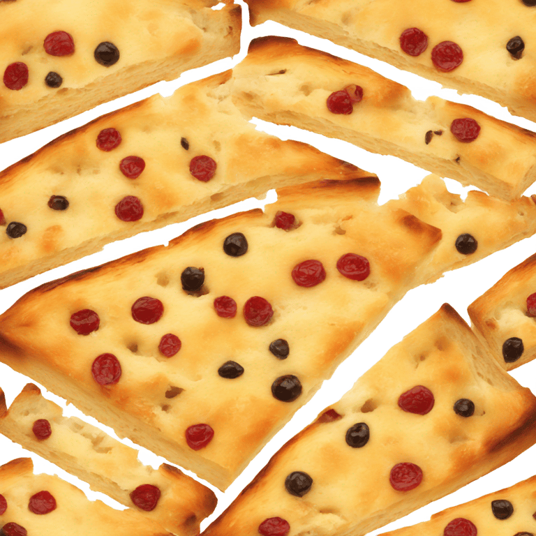 絵文字：a slice of focaccia