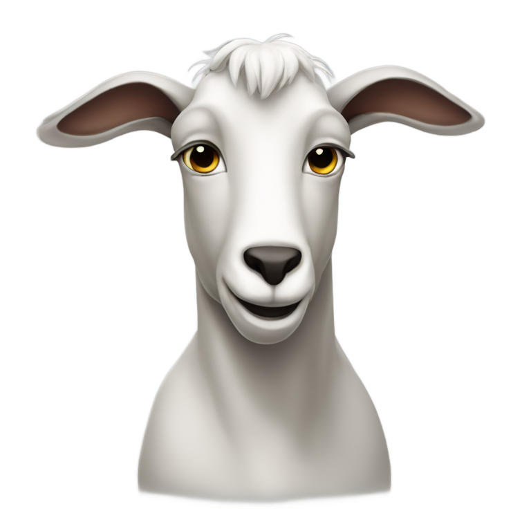 genmoji: a blank faced emoji doing a goatse