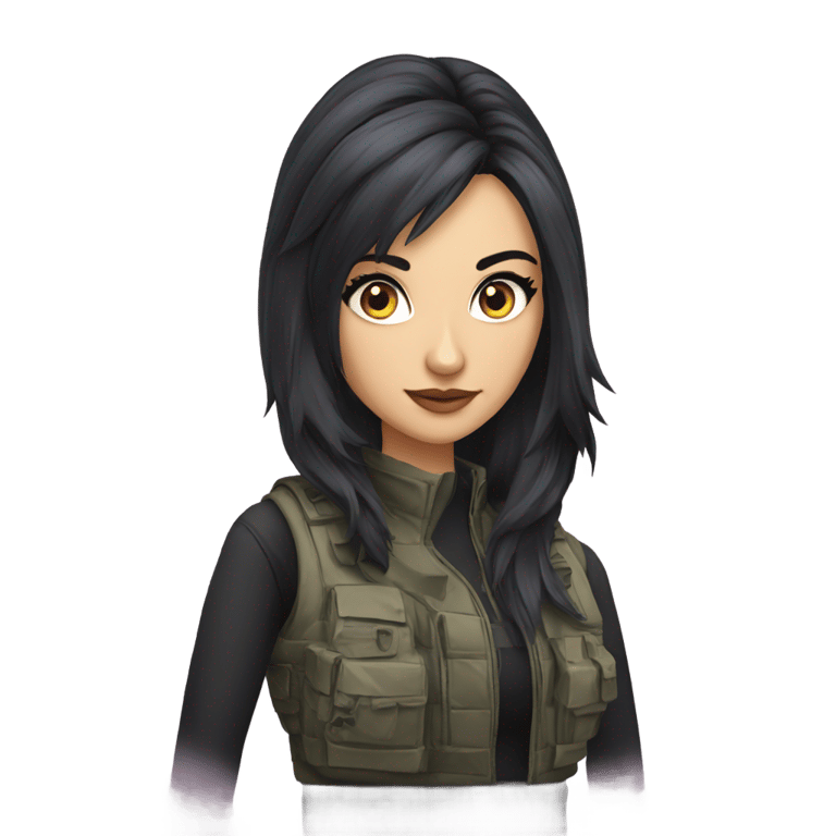 genmoji : Sssniperwolf as an emoji