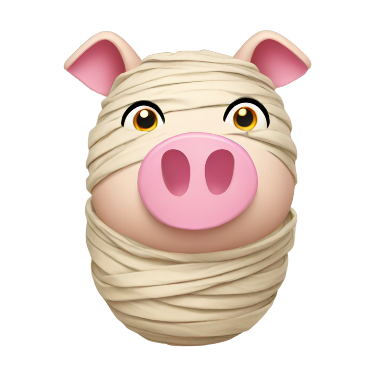 genmoji：猪妈妈