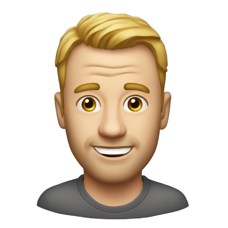 genmoji : John Hastings, humoriste