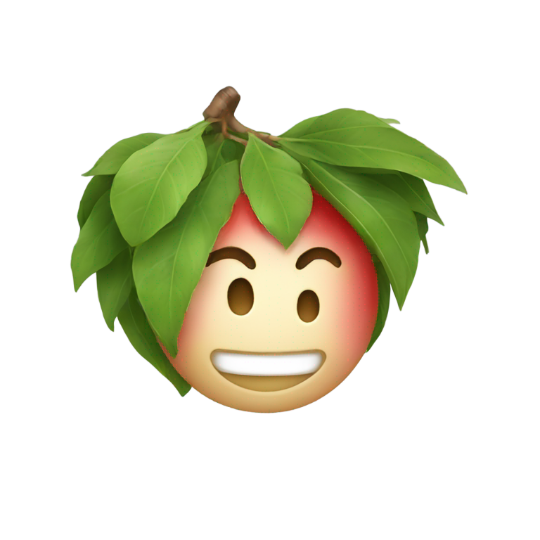 genmoji: litchi