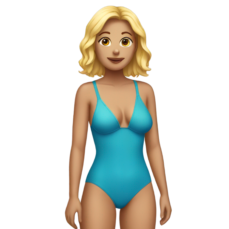 絵文字：Swimsuit without body