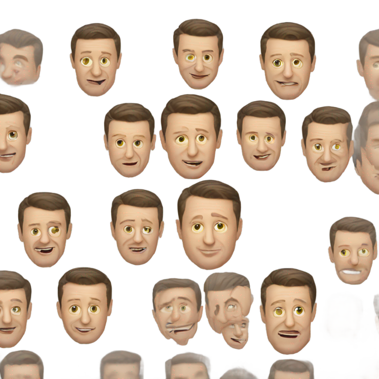 絵文字：ウラジミール・ゼレンスキー