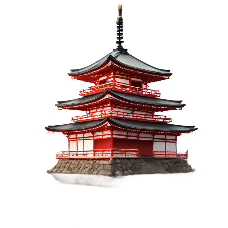 絵文字：日本の寺
