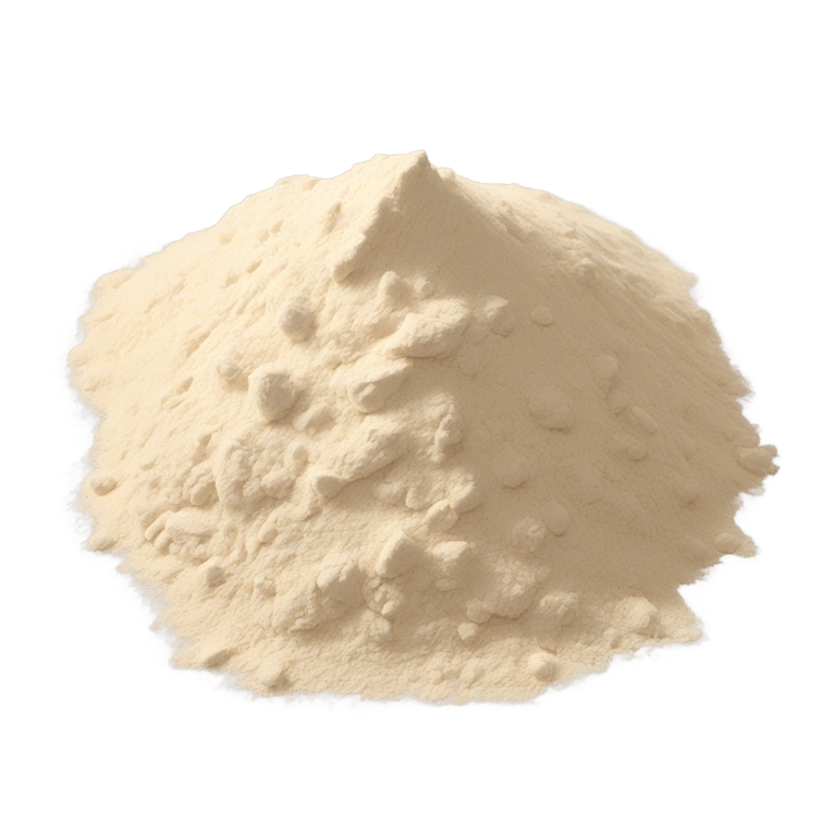 genmoji：Pile of smooth flour from the side