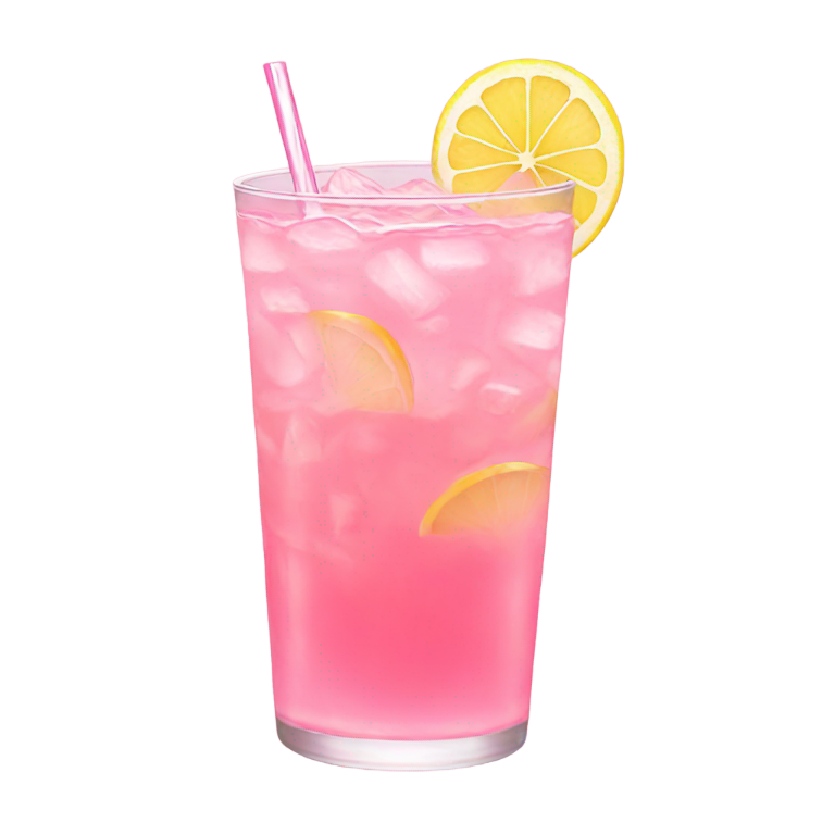 genmoji: Pink lemonade aesthetic