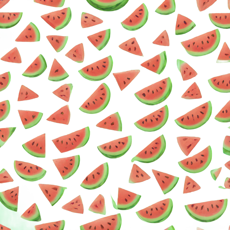 genmoji：piece of watermelon