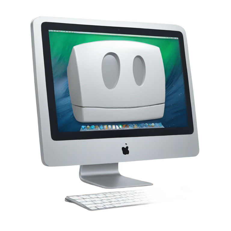 絵文字：iMac