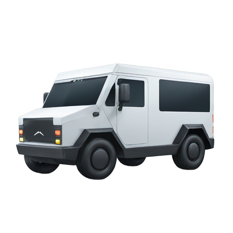genmoji : Cybertruck Tesla
