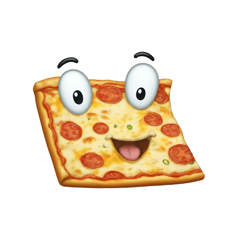 genmoji : Krusty Krab Pizza