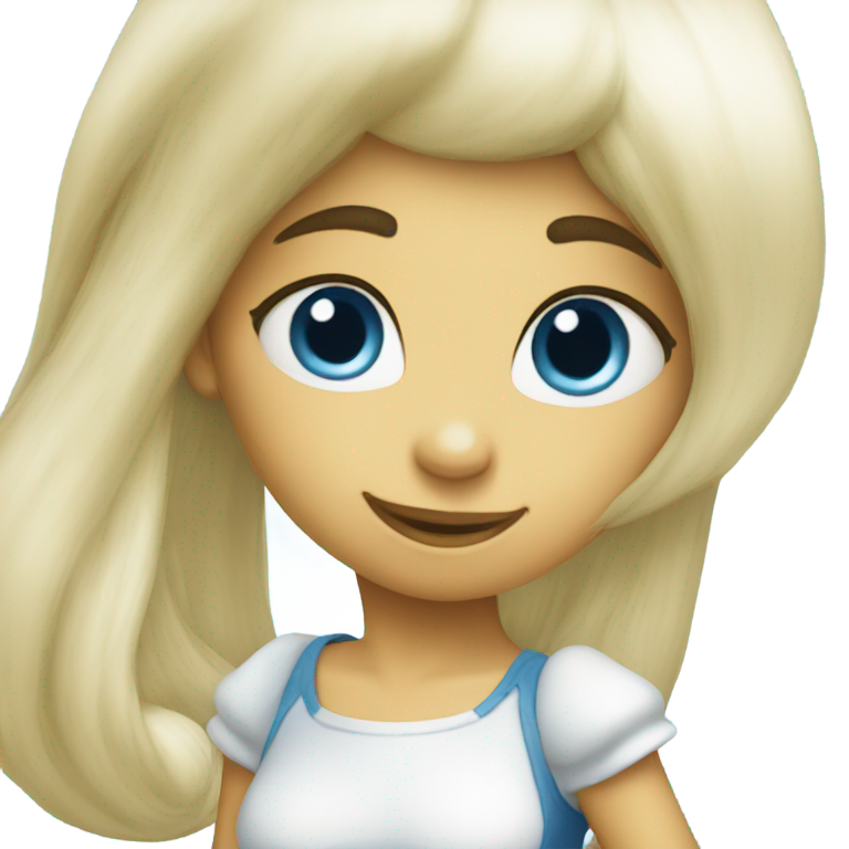 genmoji: Smurfette