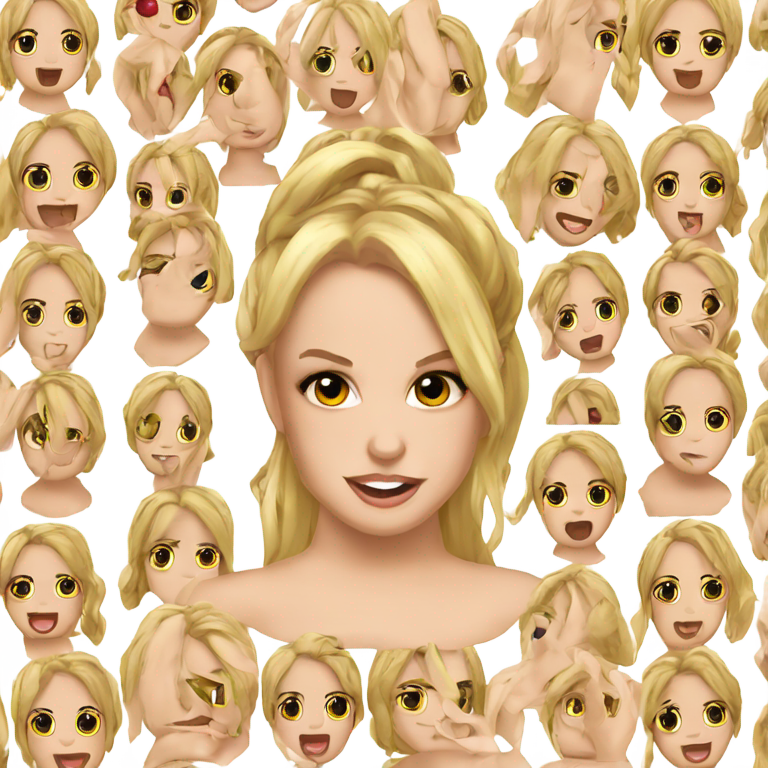 genmoji：Britney spears babay one more time
