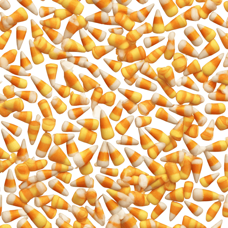 絵文字：candy corn