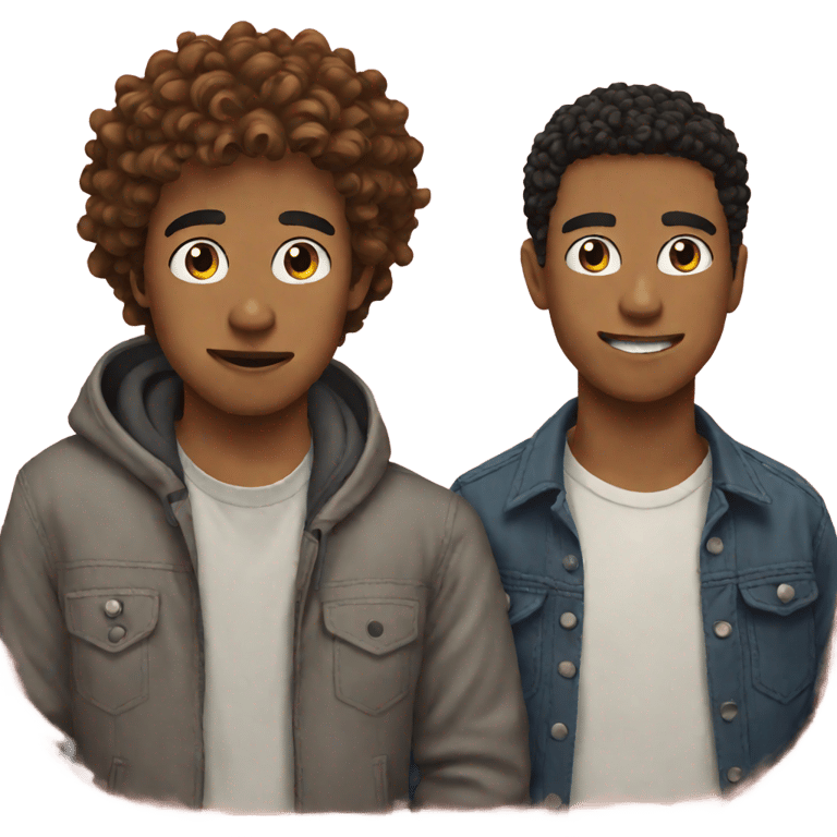 genmoji：心跳停止的尼克和查理
