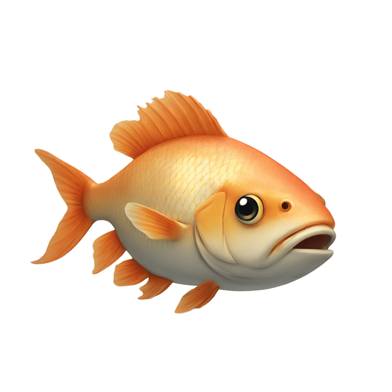 genmoji : fish with boobs