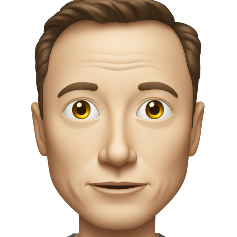 genmoji: Alien Elon Musk
