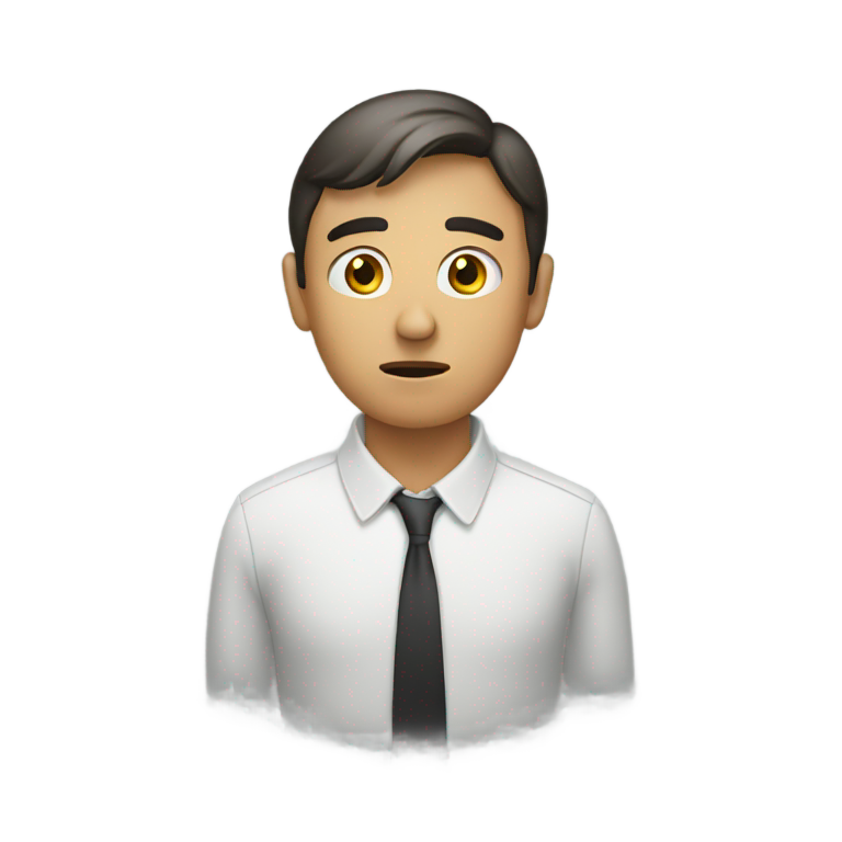 genmoji: uncertain person