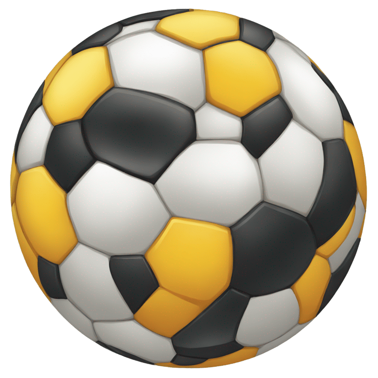 絵文字：football mixed with soccerball