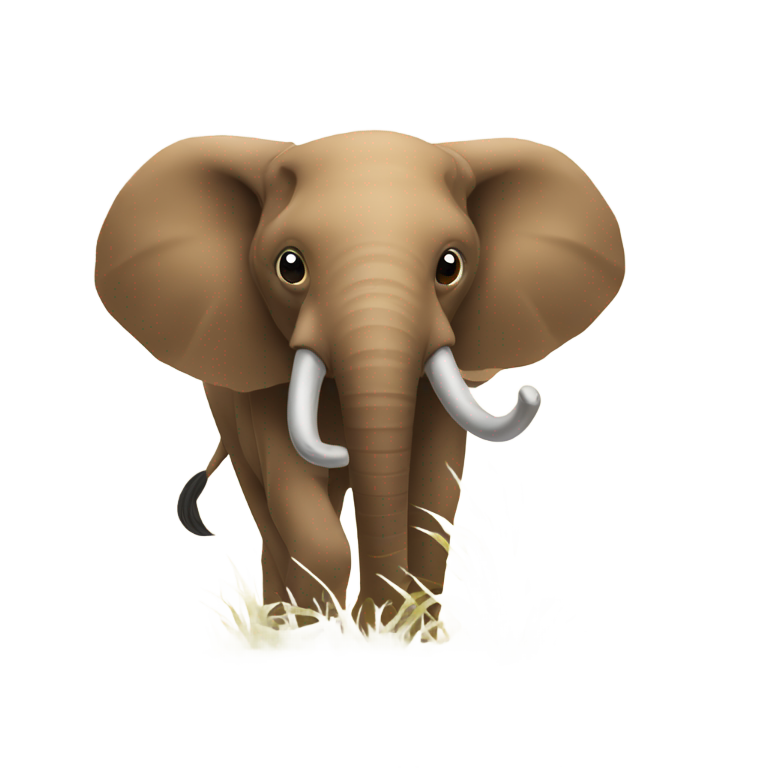 genmoji: A wild Woheo roaming the African savanna