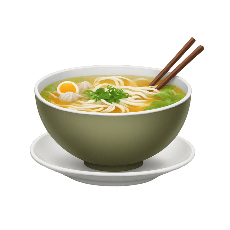 genmoji : Soupe Pho