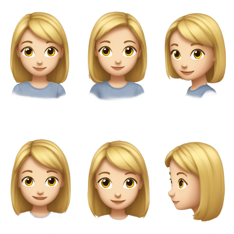 絵文字：10歳のキキ・アリー・ブース、ダンとノエル・ブースの娘
