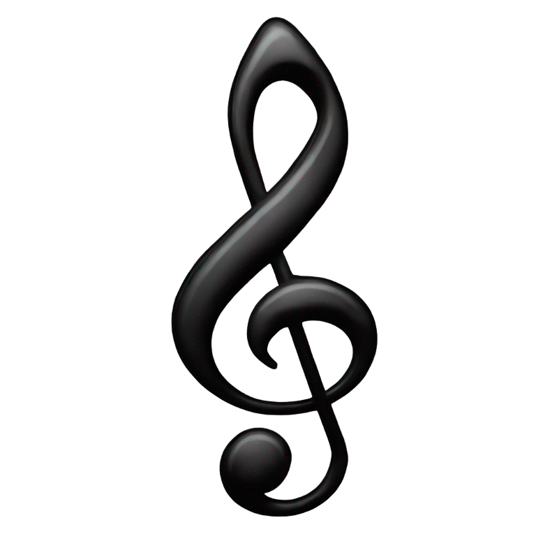 絵文字：ト音記号