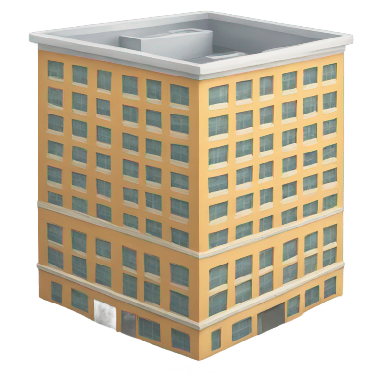 絵文字：5階建てのビル