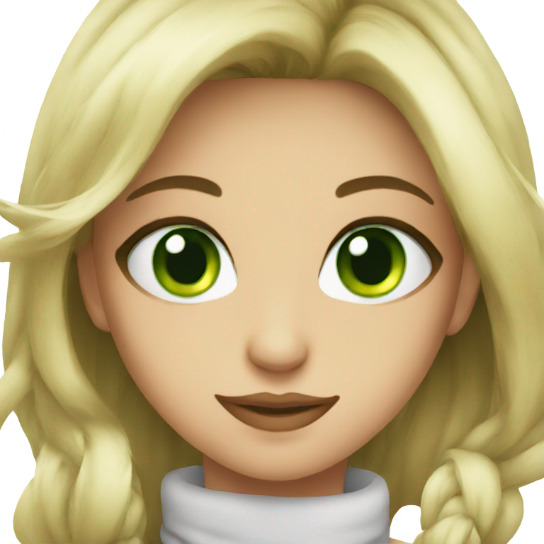 絵文字：Sexy green eyes