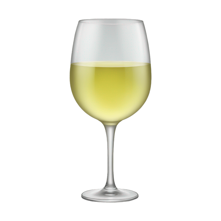 genmoji：白葡萄酒杯