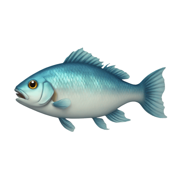 絵文字：fish with human legs