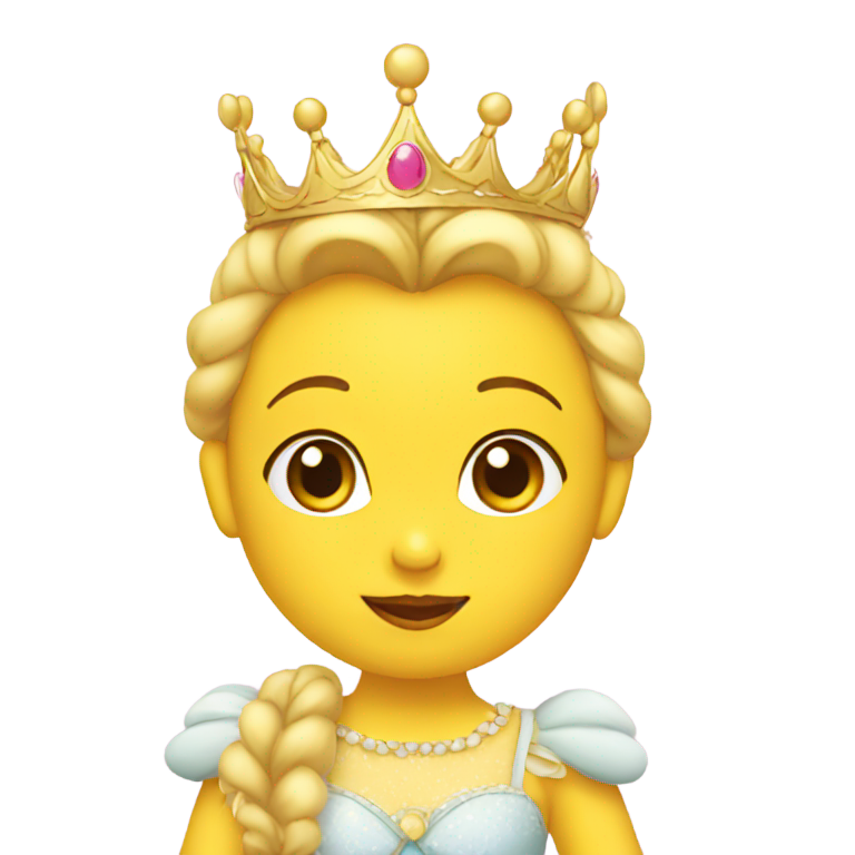 genmoji：公主小鸡
