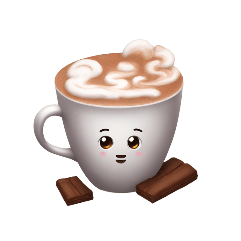 genmoji: Hot cocoa