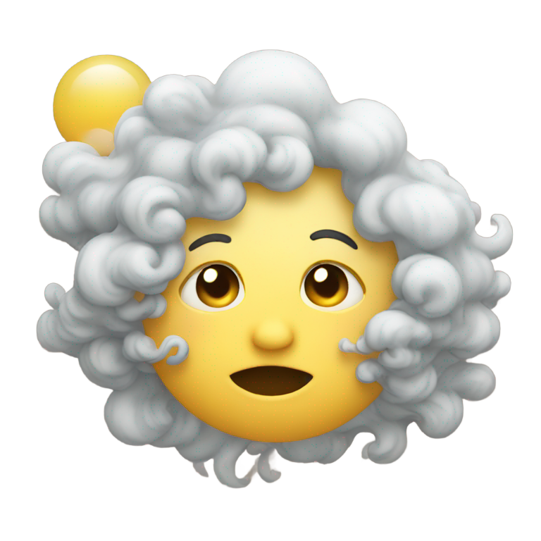 genmoji：风吻着某人