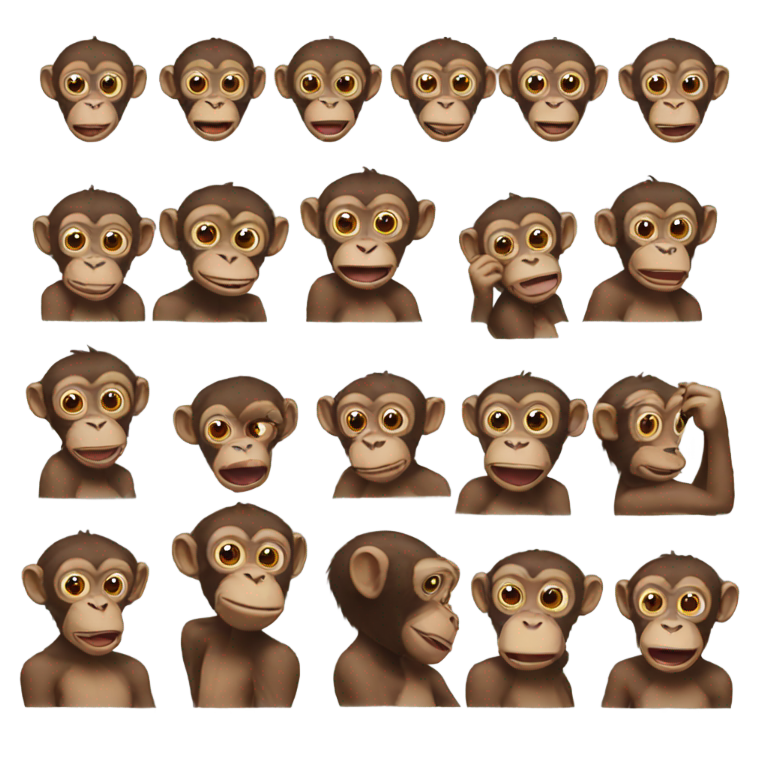 genmoji：最搞笑的猴子