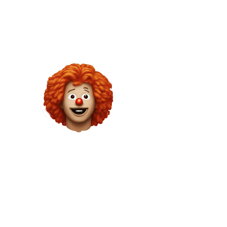 genmoji : Ronald McDonald