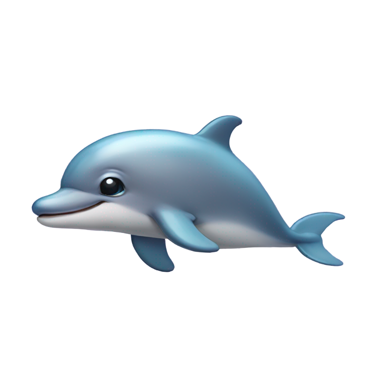 絵文字：baby body dolphin