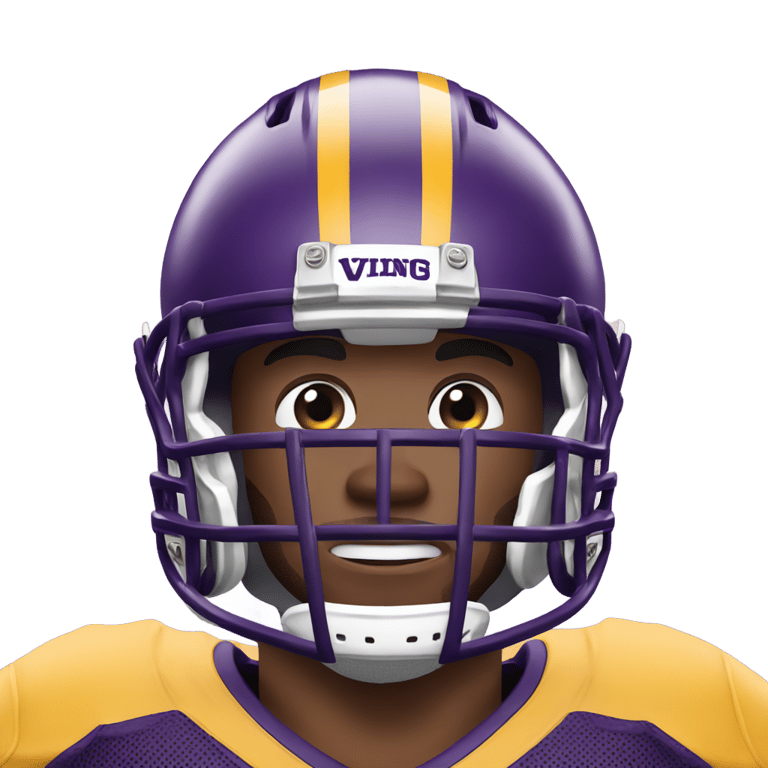genmoji：Nfl Minnesota Viking football player