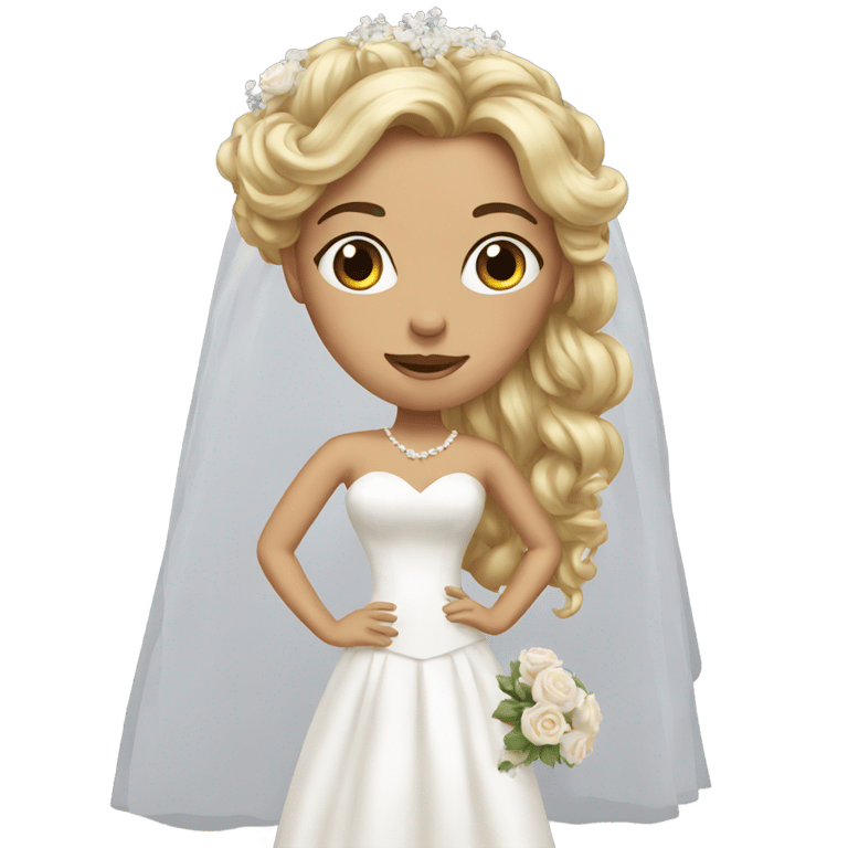絵文字：Bridezilla