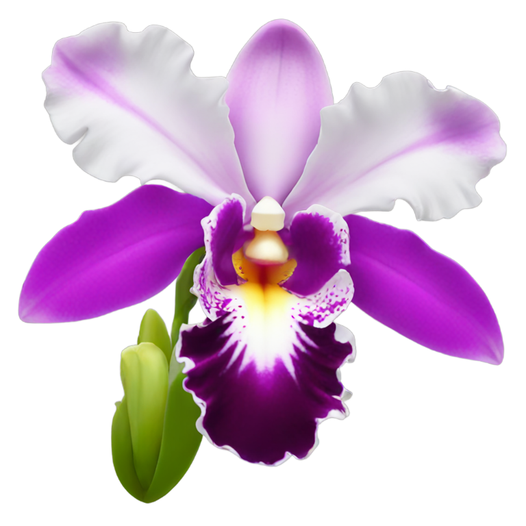 genmoji: Cattleya Orchid