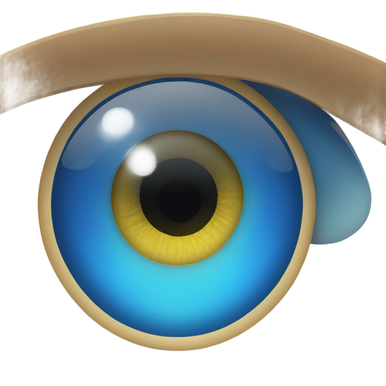 絵文字：blue turkish eye