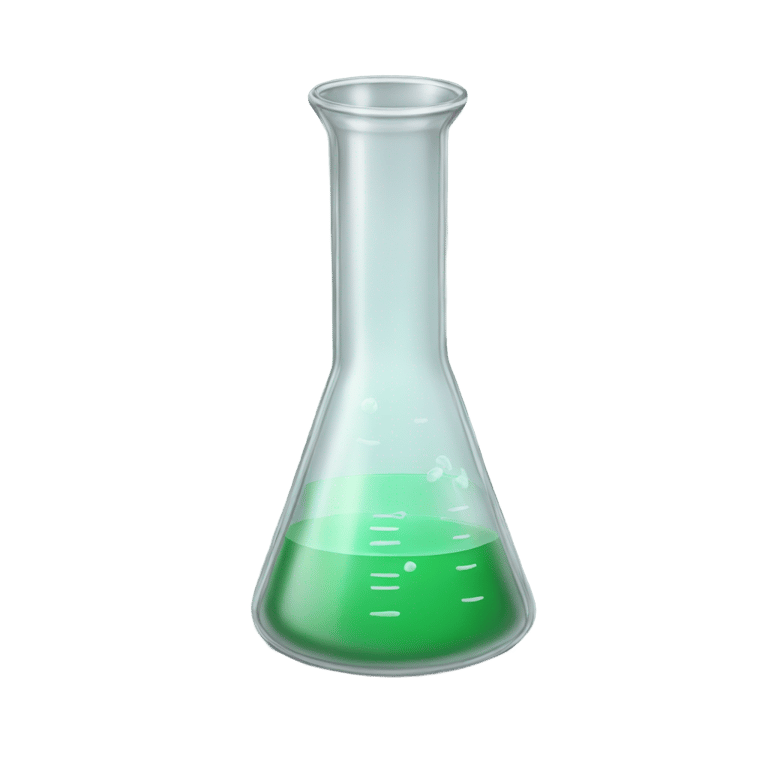 絵文字：transparent beaker