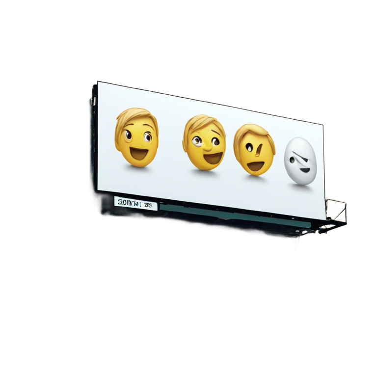 genmoji：广告牌2001