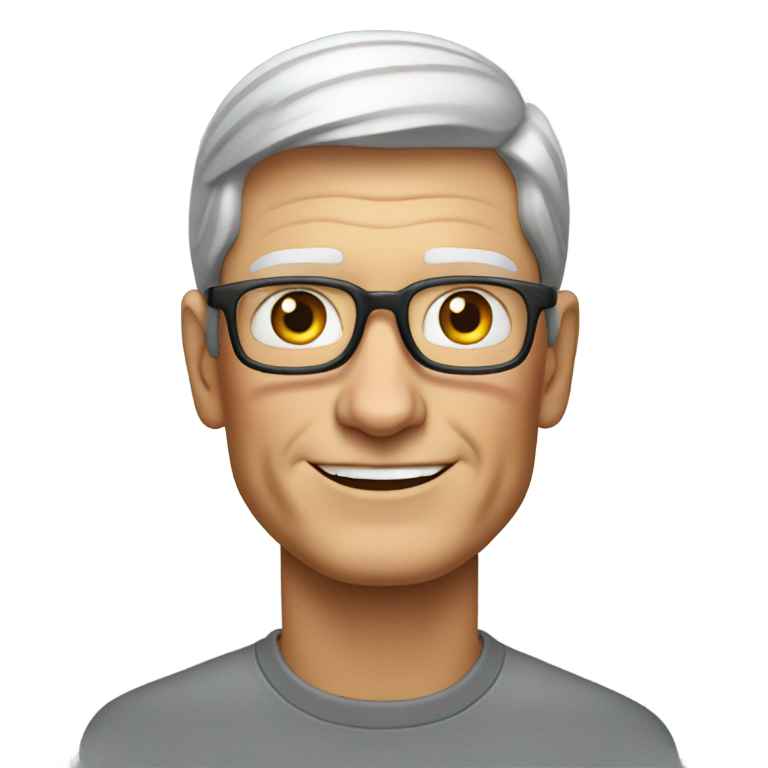genmoji : Tim Cook Cooney