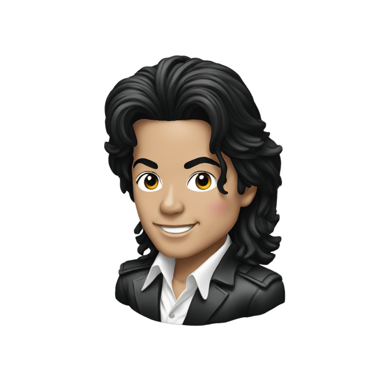 genmoji：迈克尔·杰克逊