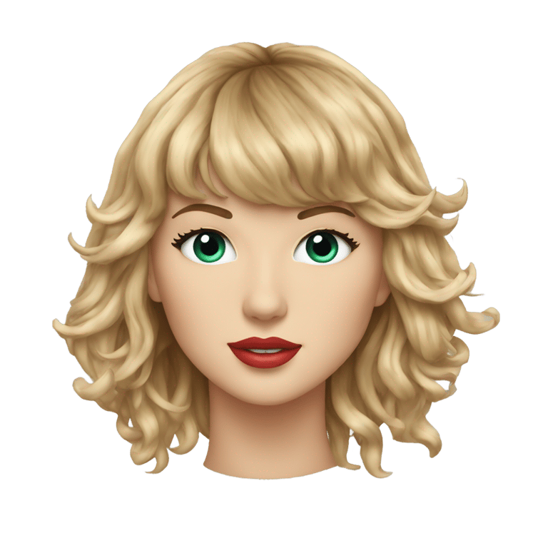 genmoji : Taylor Swift as a Planet
