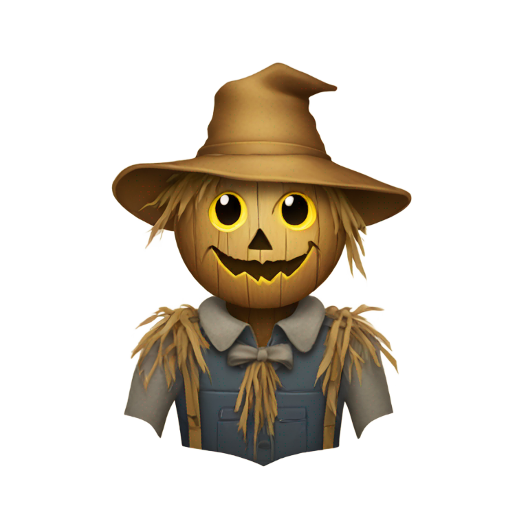 genmoji：稻草人