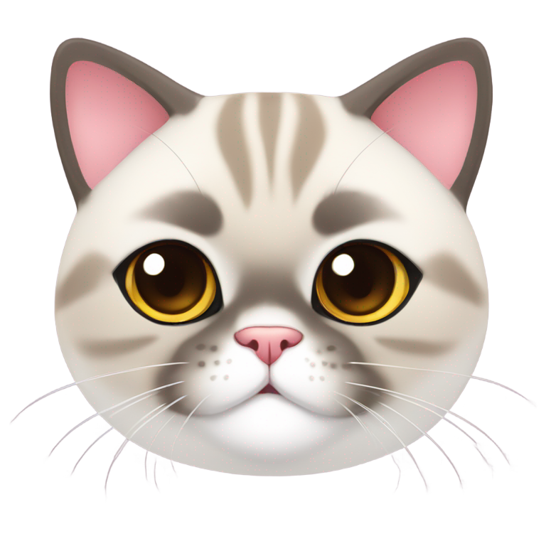 genmoji：异国短毛猫与爱心