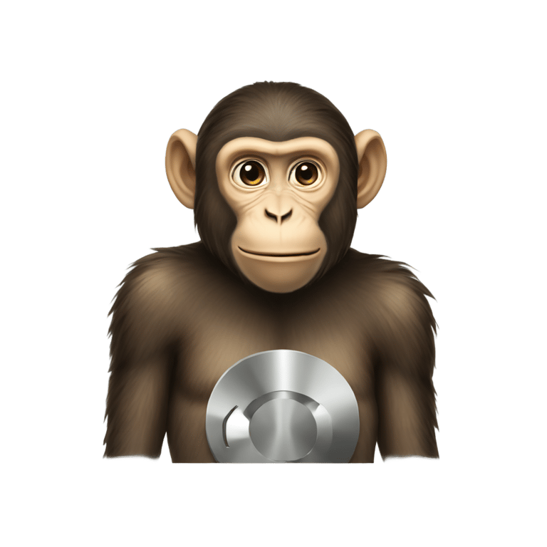 genmoji：猴子在特斯拉